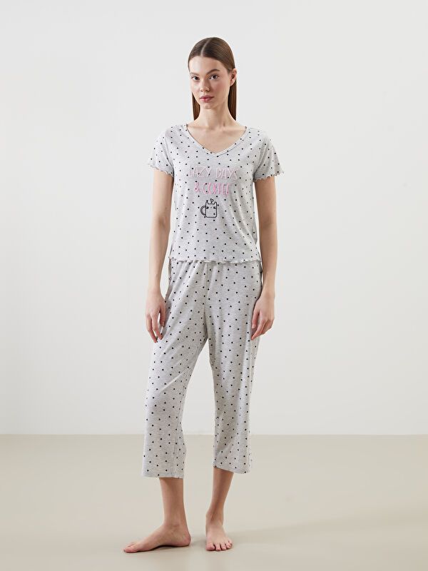 Moudda LC Waikiki - Ensemble de Sous-vêtement en jersey capri pour Femmes - Tunisie 1