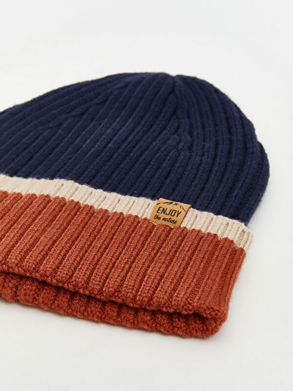 Moudda LC Waikiki - Bonnet  tricot Garçon Marine - Tunisie 3