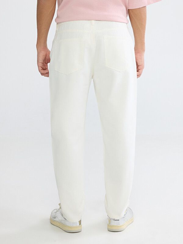 Moudda LC Waikiki - Jean basique en denim pour Homme couleur Rodeo blanc - Tunisie 4
