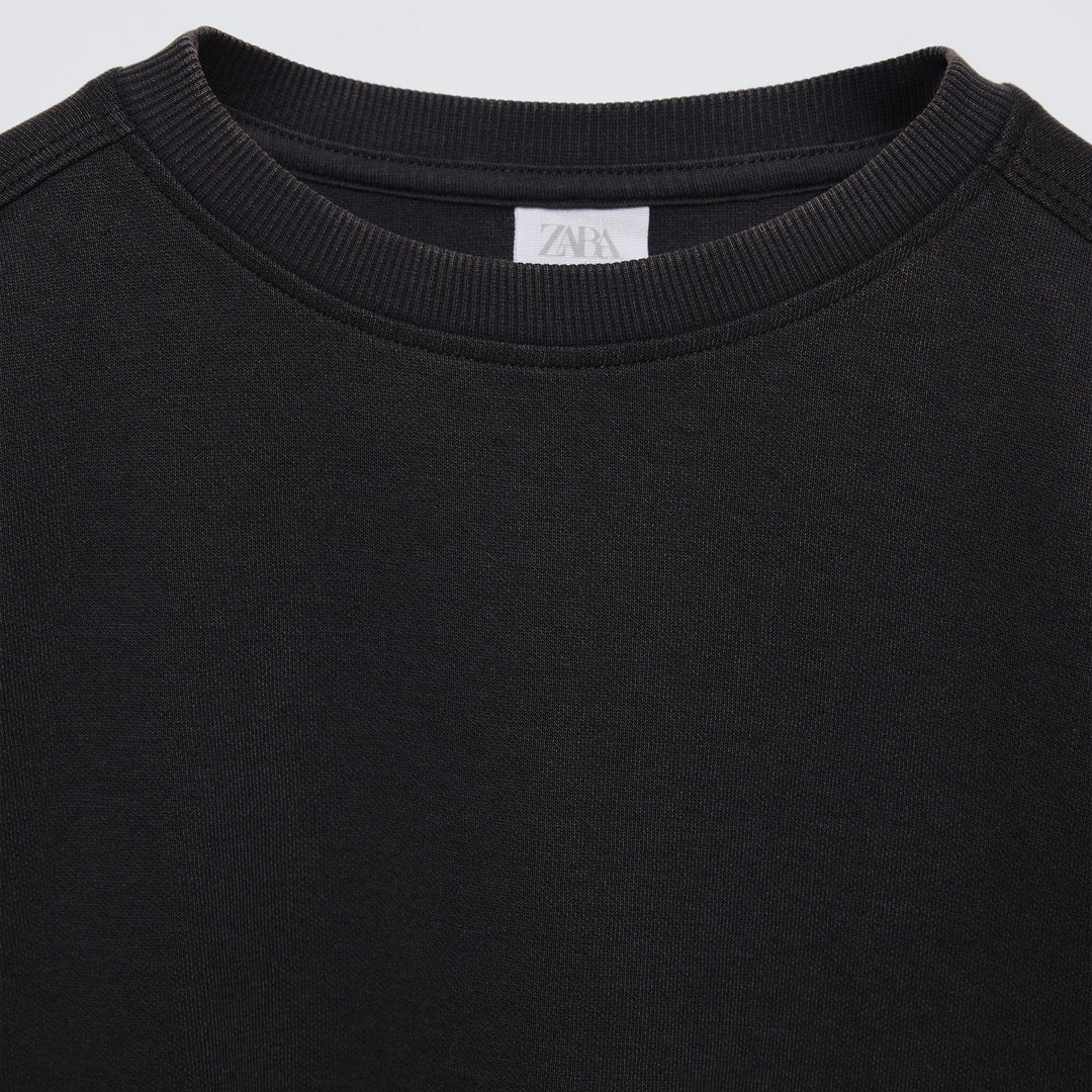 Moudda ZARA - T-shirt fille manches courtes, maille interlock duo - Tunisie 3