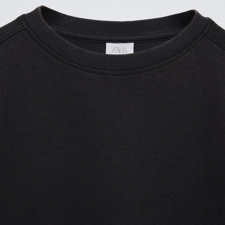Moudda ZARA - T-shirt fille manches courtes, maille interlock duo - Tunisie 3