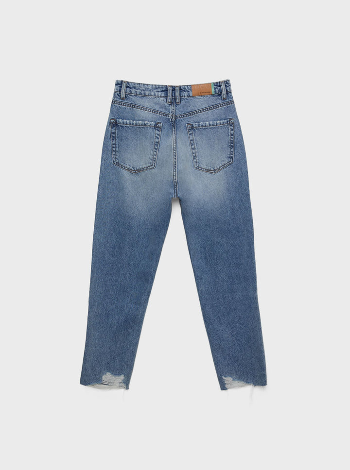 Moudda STRADIVARIUS - Jean Mom Fit Basique 50% Bio - Tunisie 1
