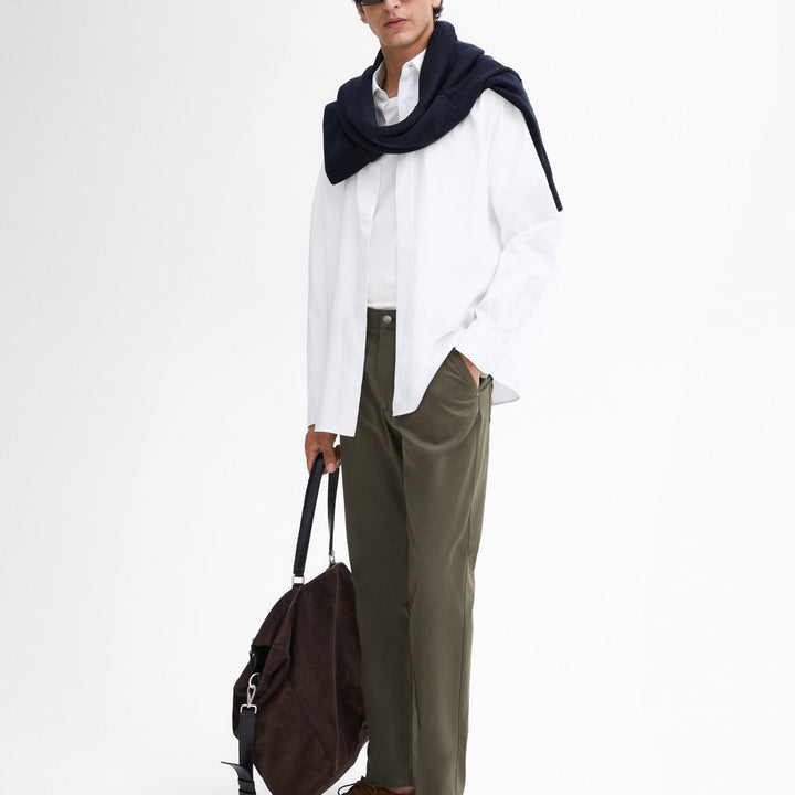 Moudda Massimo Dutti - Pantalon jean coton élégant 5 poches fuselé - Tunisie 8