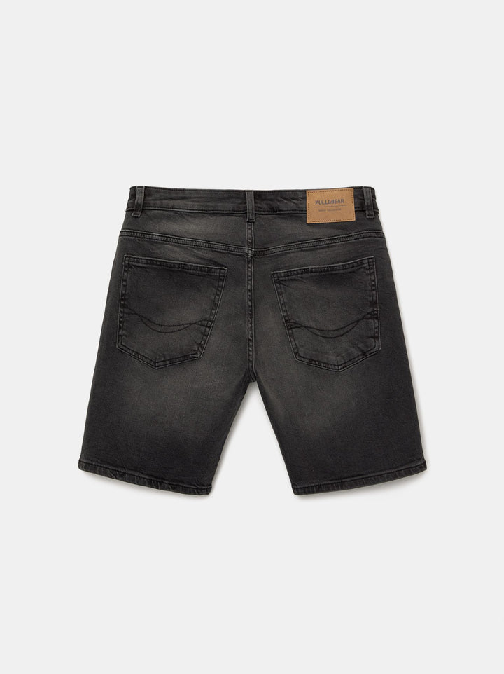 Moudda PULL & BEAR - Bermuda Denim Slim Basique JM - Tunisie 5