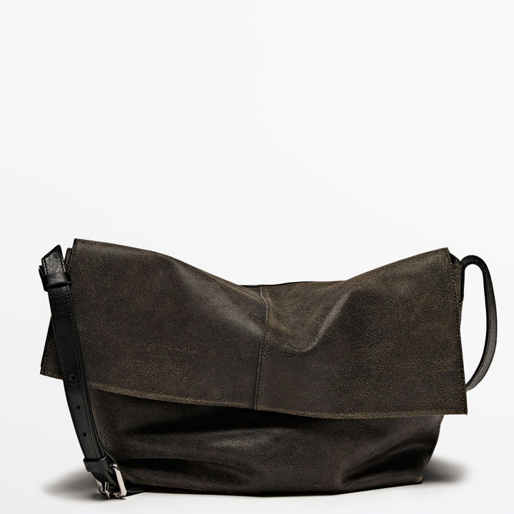 Moudda Massimo Dutti - Sac Flap - Napa Effet Usé - Tunisie 8