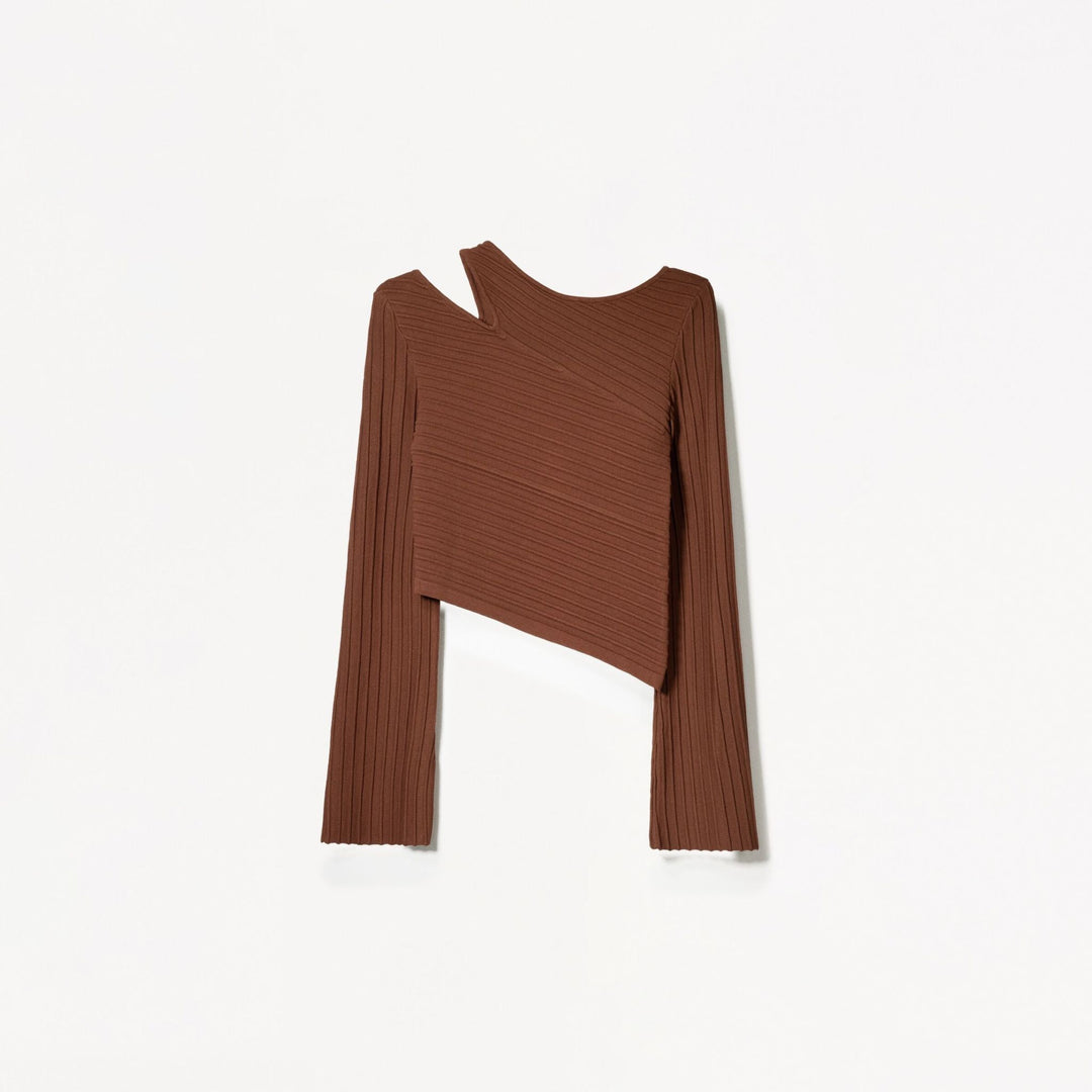 Moudda BERSHKA - Pull Asymétrique - Découpe - Tunisie 1