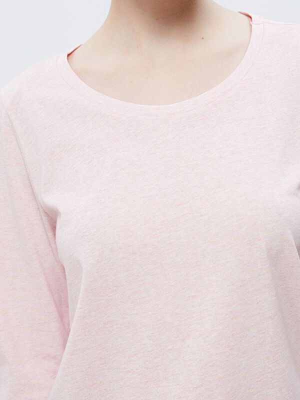 Moudda LC Waikiki - Pyjama en jersey à manches longues pour Femmes - Tunisie 3