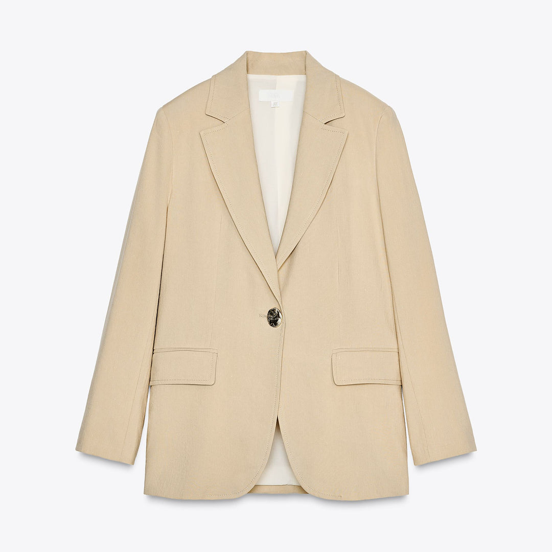 Moudda ZARA - Ensemble Blazer Lin - 1 Bouton - Tunisie 1