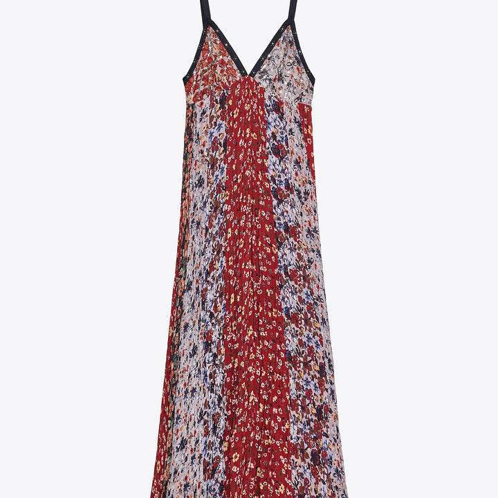 Moudda ZARA - Robe - Col Piqué & Imprimé Floral Multicolore - Tunisie 1