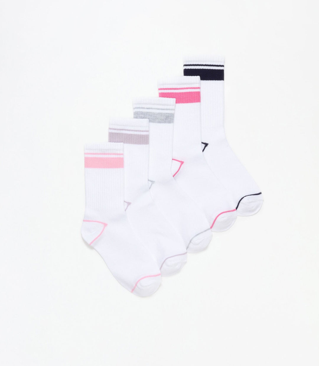 Moudda Lefties - Pack 5 Chaussettes Longues Sport - Rayures - Tunisie 1