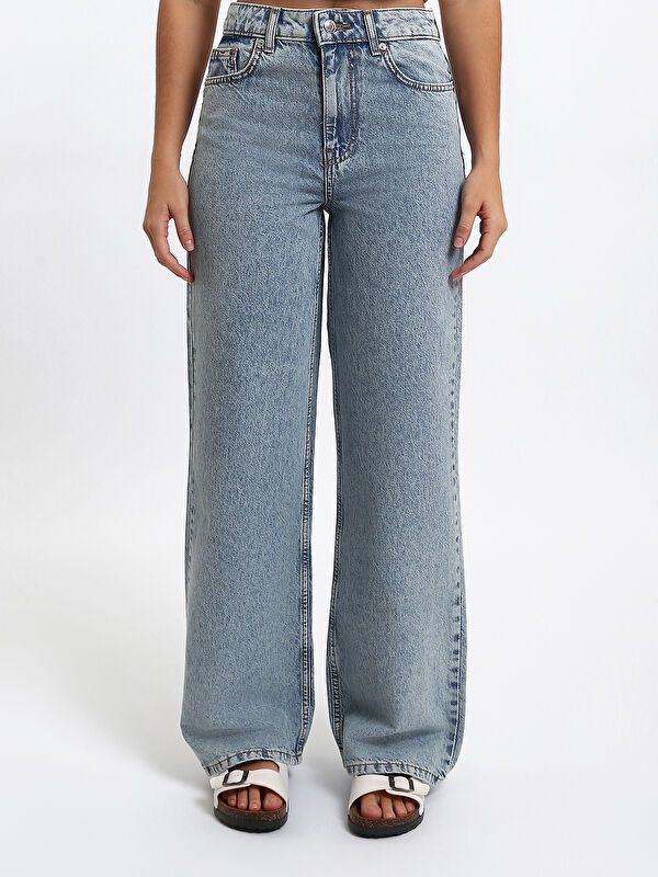 Moudda LC Waikiki - pantalon tissé en jean pour Femmes - Tunisie 2