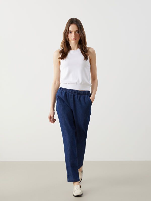 Moudda LC Waikiki - pantalon tissé en jean pour Femmes - Tunisie 1