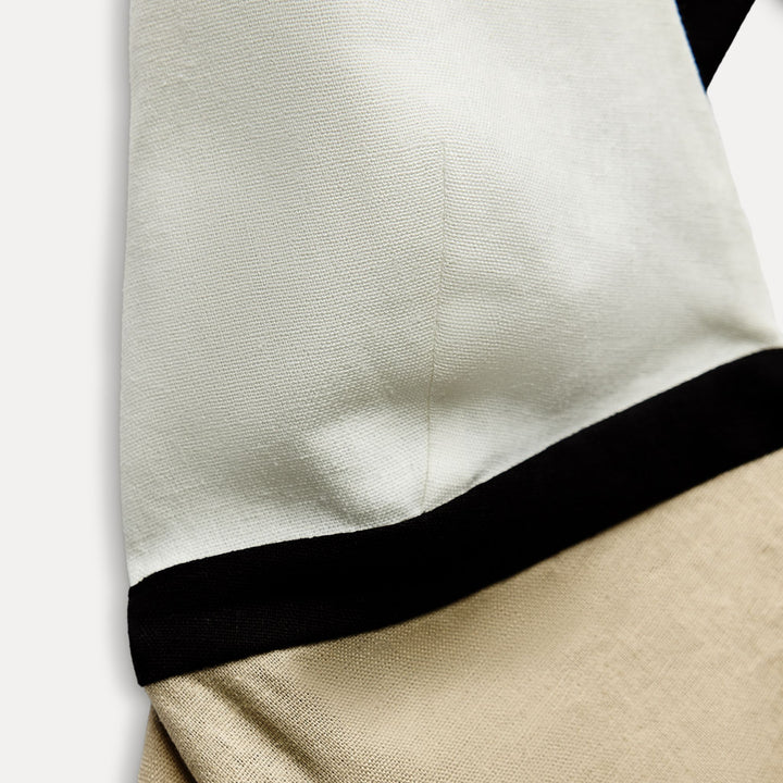 Moudda ZARA - Robe longue en lin/viscose fines bretelles tricolore - Tunisie 3