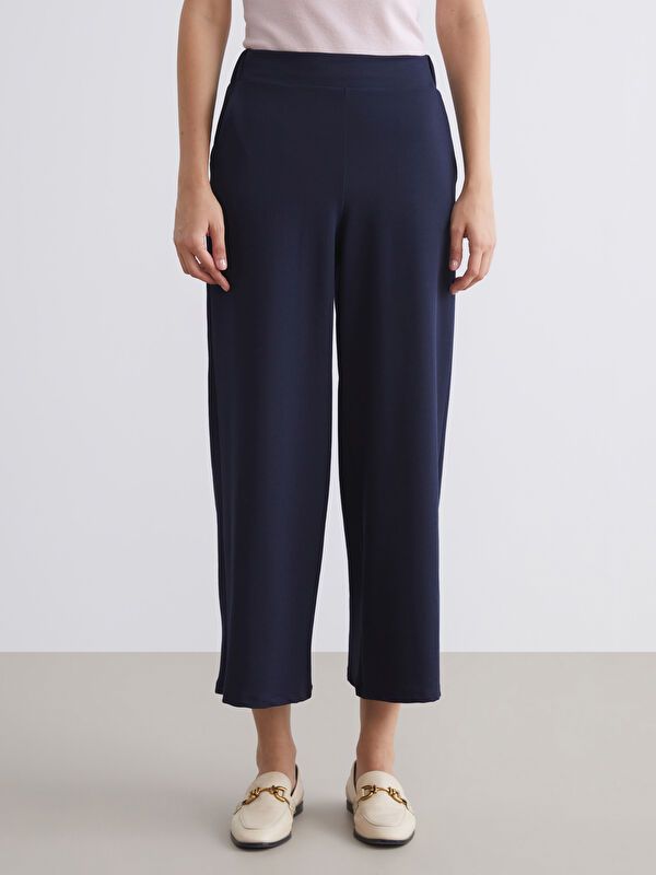 Moudda LC Waikiki - Pantalon tissé moyen Femme Marine - Tunisie 2