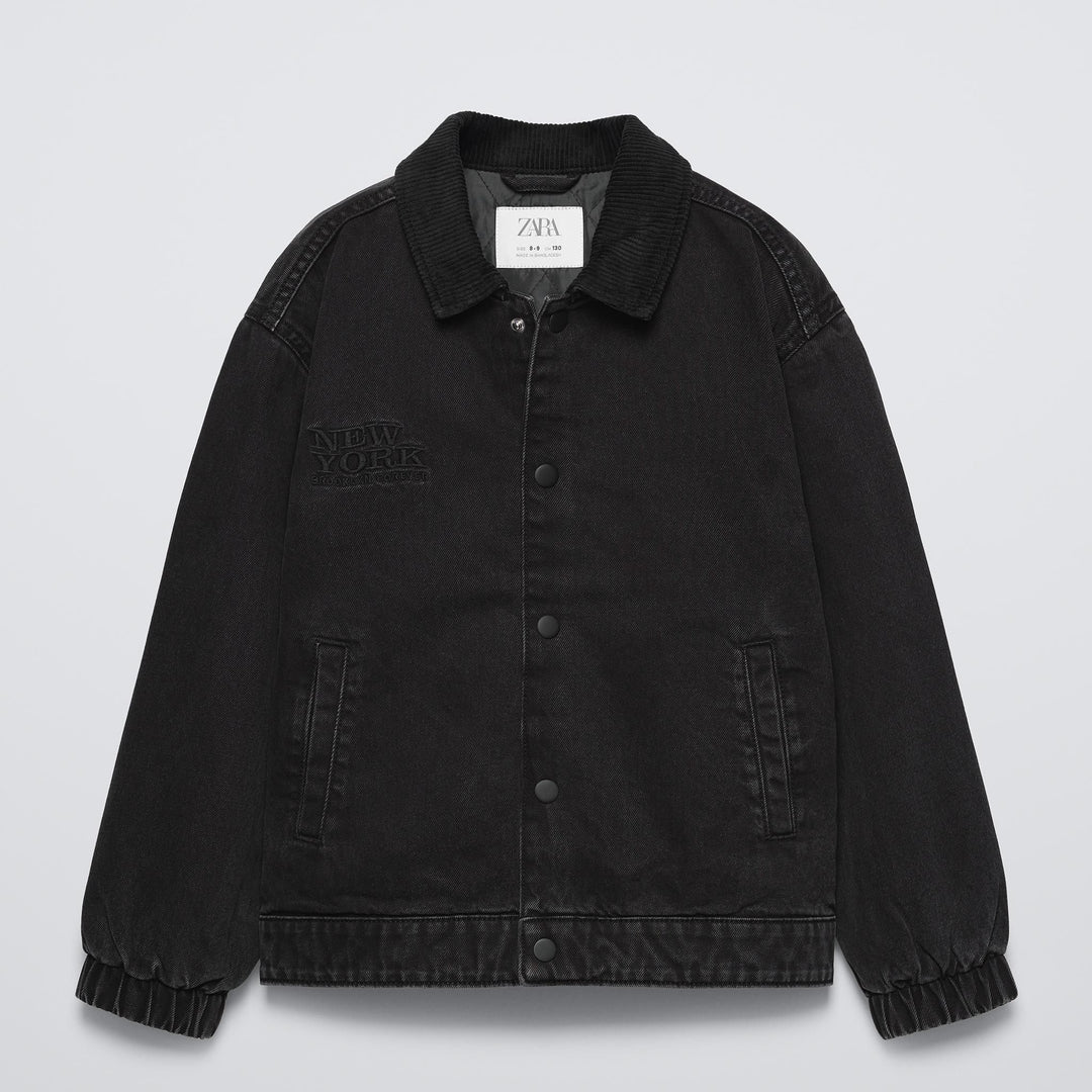 Moudda ZARA - Sac Coach jean noir détail broderie - Tunisie 1