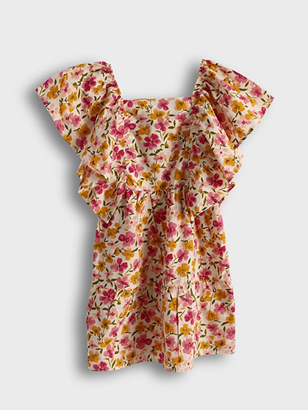 Moudda LC Waikiki - Robe manches courtes en tissu pour Fille - Tunisie 1