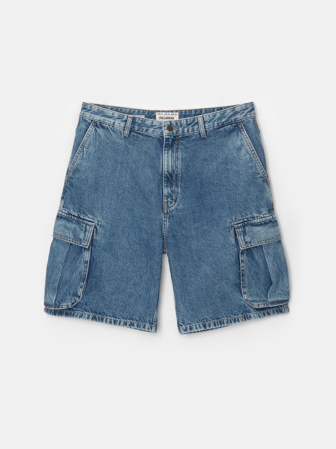 Moudda PULL & BEAR - Bermuda Denim Cargo Basique STWD - Tunisie 5