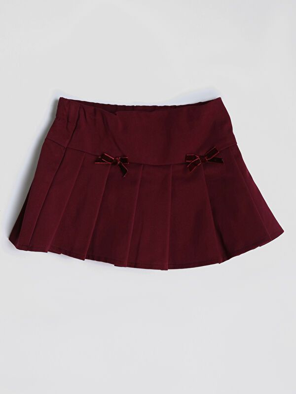 Moudda LC Waikiki - Jupe tissée Fille Bordeaux - Tunisie 1