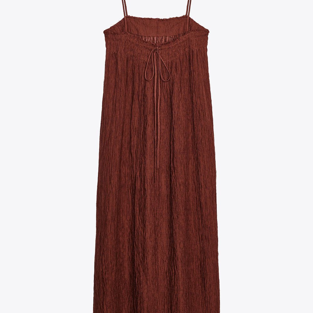 Moudda ZARA - Robe Lin - Marron - Tunisie 2