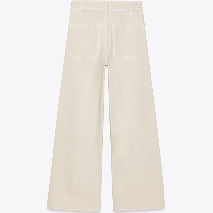 Moudda ZARA - Pantalon Wide Leg - Poches Patch & Gris Pierre - Tunisie 2