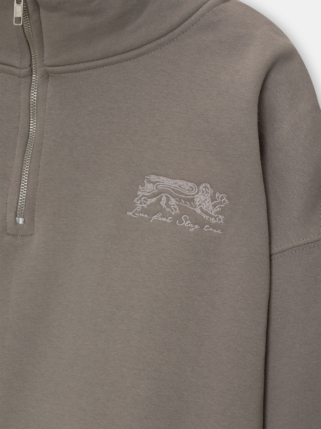 Moudda PULL & BEAR - Sweat Demi-Fermeture Bad Ideas 04 avec Broderie - Tunisie 6