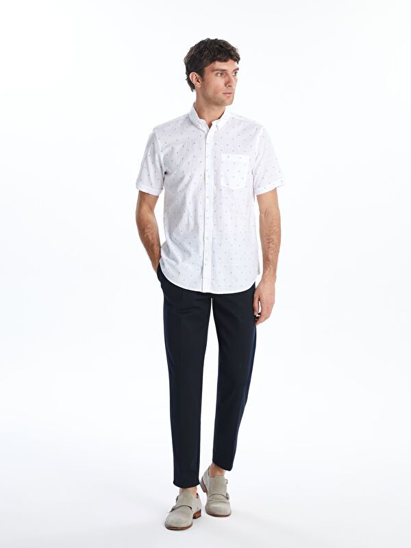 Moudda LC Waikiki - Chemise manches courtes en tissu pour Homme - Tunisie 2
