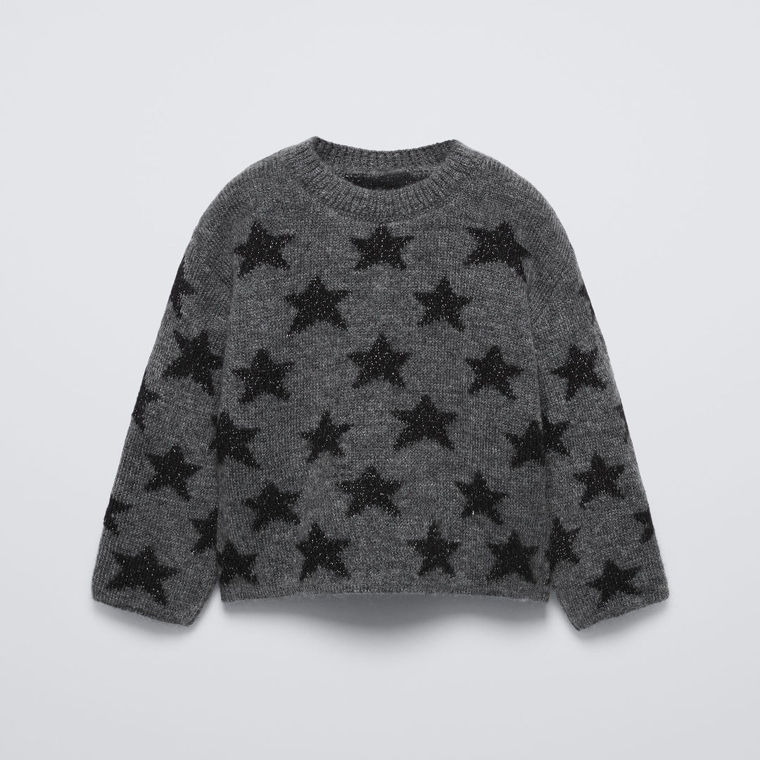 Moudda ZARA - Pull maille enfant étoiles lurex - Tunisie 2