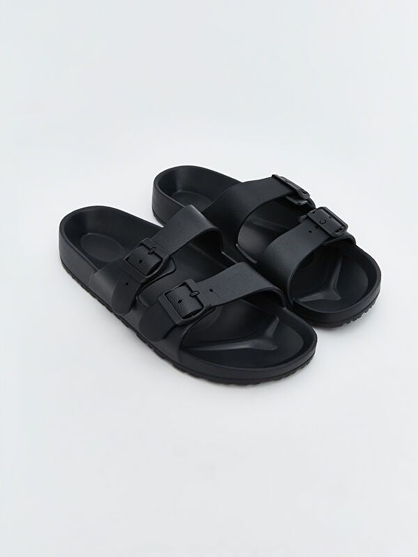 Moudda LC Waikiki - Pantoufles légères couleur Noir pour hommes - Tunisie 1