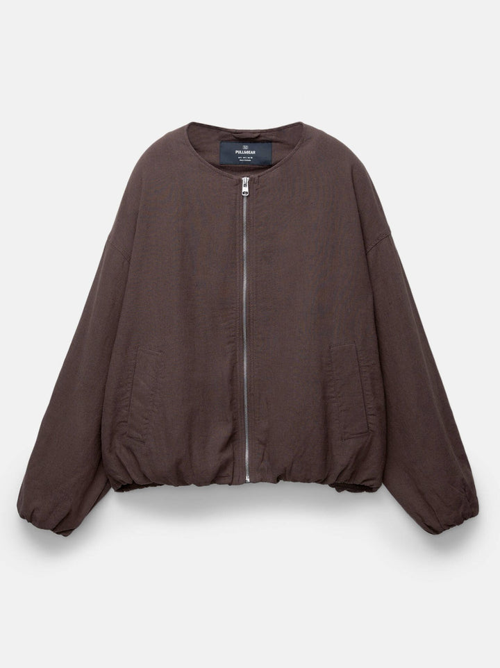 Moudda PULL & BEAR - Bomber Lin/Viscose - Tunisie 3