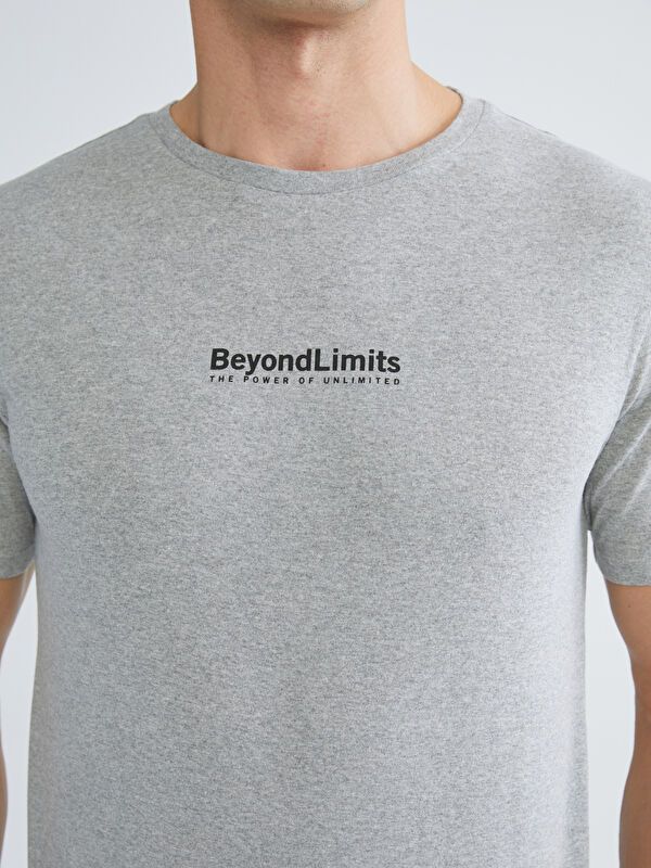 Moudda LC Waikiki - Ensemble pyjama en jersey à manches courtes et bas longs pour Hommes - Tunisie 3