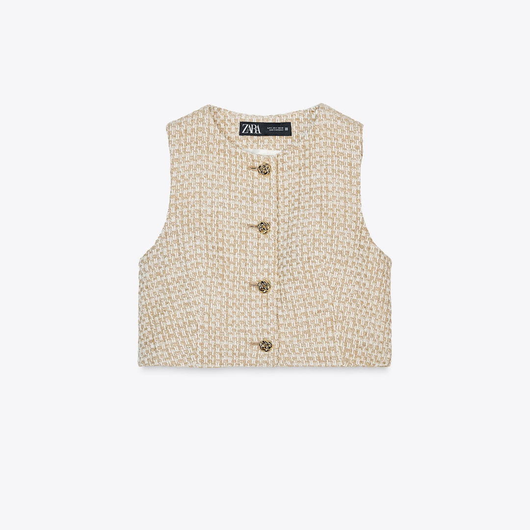 Moudda ZARA - Ensemble Gilet - Bouton Doré - Tunisie 1