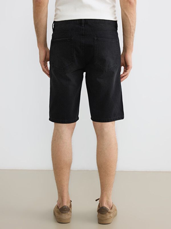 Moudda LC Waikiki - Bermuda en denim pour Homme couleur Rodeo noir - Tunisie 4