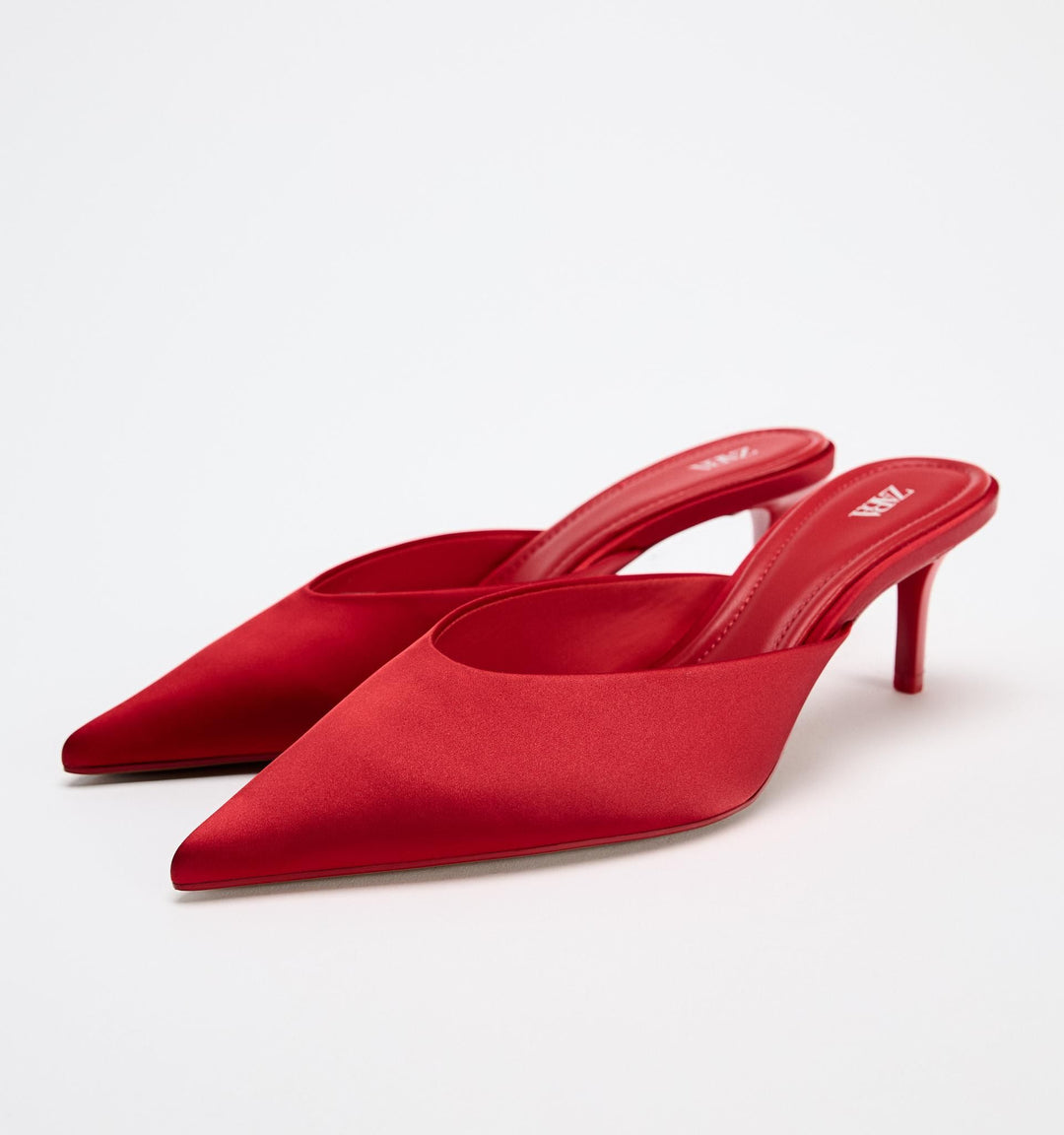 Moudda ZARA - Mule talon moyen satin - Tunisie 2