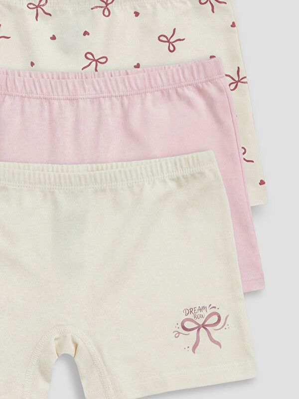 Moudda LC Waikiki - Boxer en jersey pour Fille couleur Crème imprimé - Tunisie 3