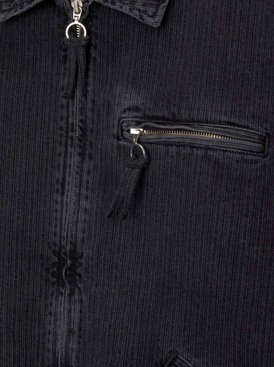 Moudda PULL & BEAR - Veste Fantaisie Denim - Noir - Tunisie 4