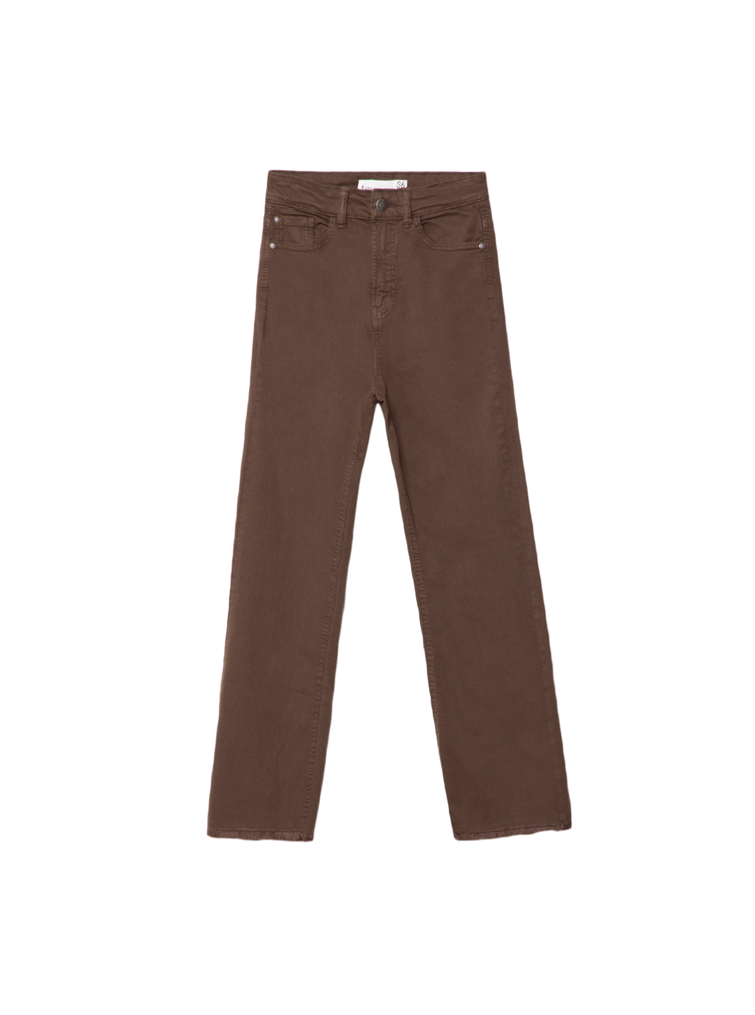 Moudda STRADIVARIUS - Pantalon Crop Flare en Serge 20% Bio - Tunisie 2