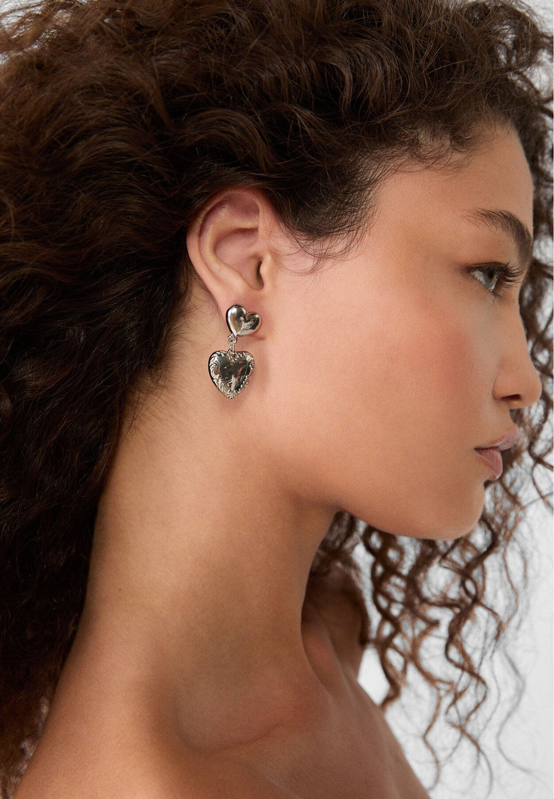 Moudda STRADIVARIUS - Lot de 3 Boucles d'Oreilles Cœur - Tunisie 5
