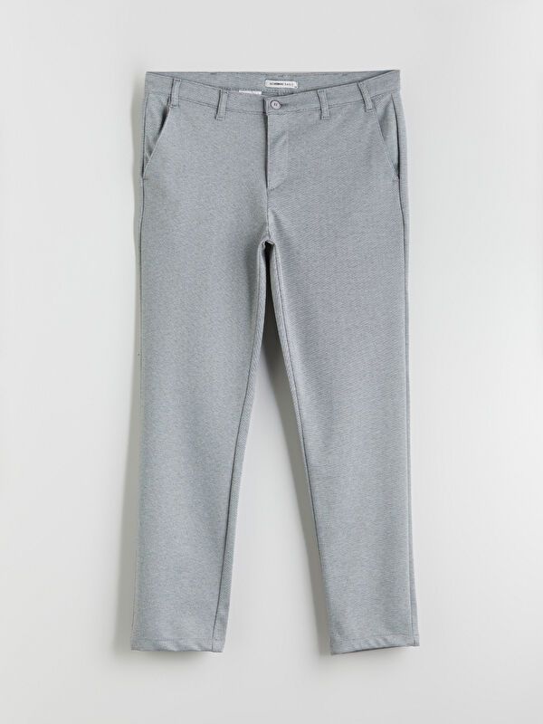 Moudda LC Waikiki - Pantalon chino tissé moyen Homme Mélange de gris - Tunisie 1