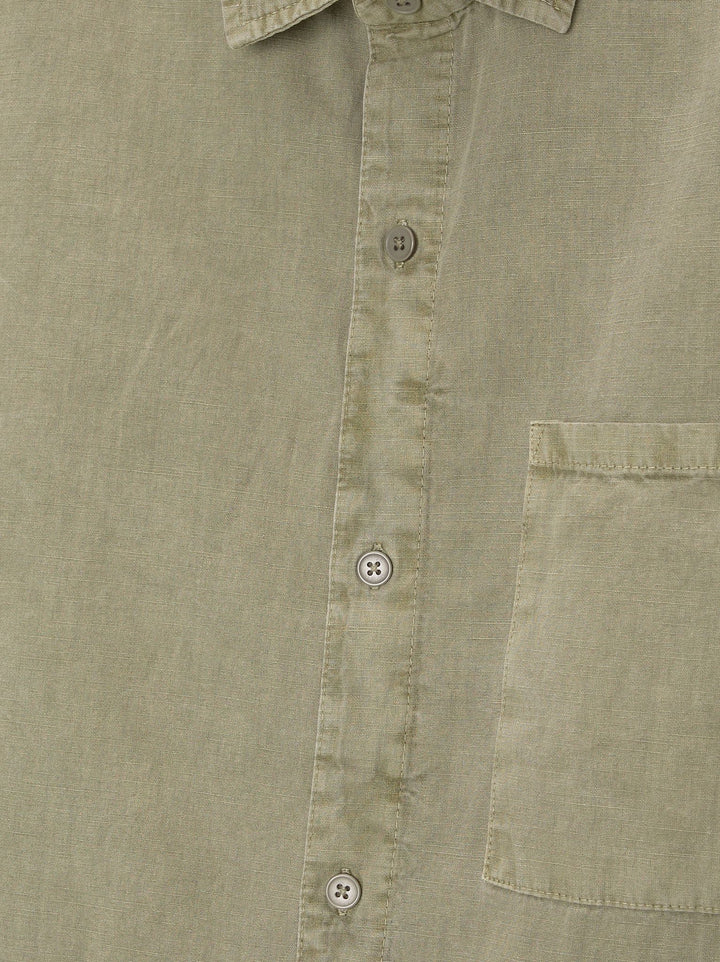 Moudda PULL & BEAR - Chemise Manches Longues Structure Lavée Basique - Tunisie 1
