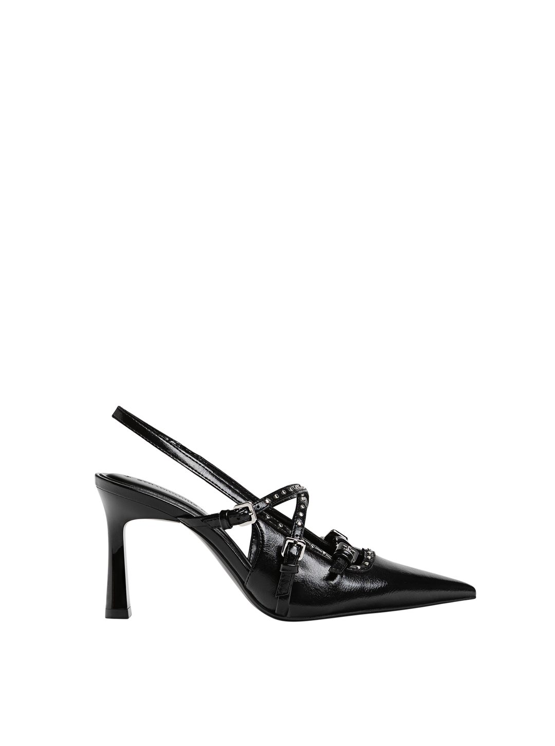 Moudda STRADIVARIUS - Chaussures à Talon avec Clous - Tunisie 4
