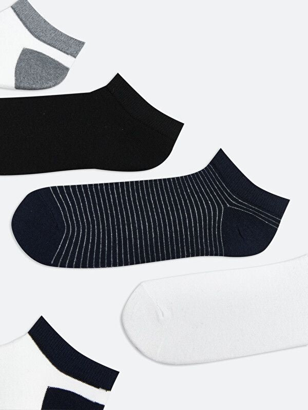 Moudda LC Waikiki - Chaussettes liner trainer (sport) pour Homme couleur Mélange teint fil - Tunisie 2