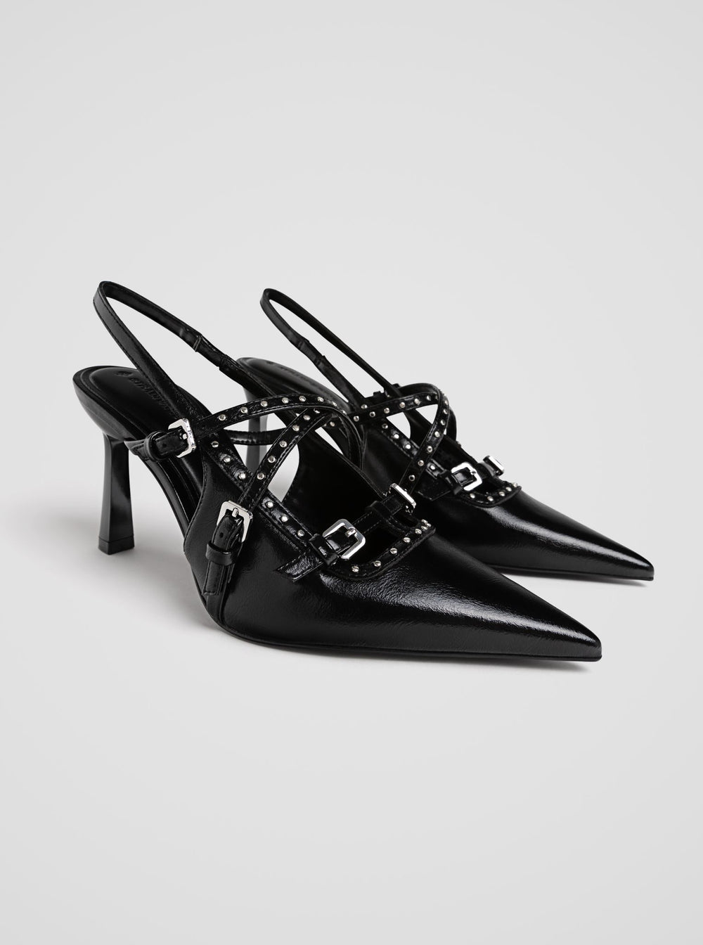 Moudda STRADIVARIUS - Chaussures à Talon avec Clous - Tunisie 2