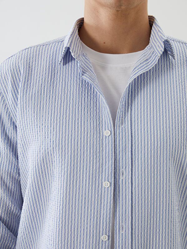 Moudda LC Waikiki - Chemise manches longues en tissu pour Homme - Tunisie 3