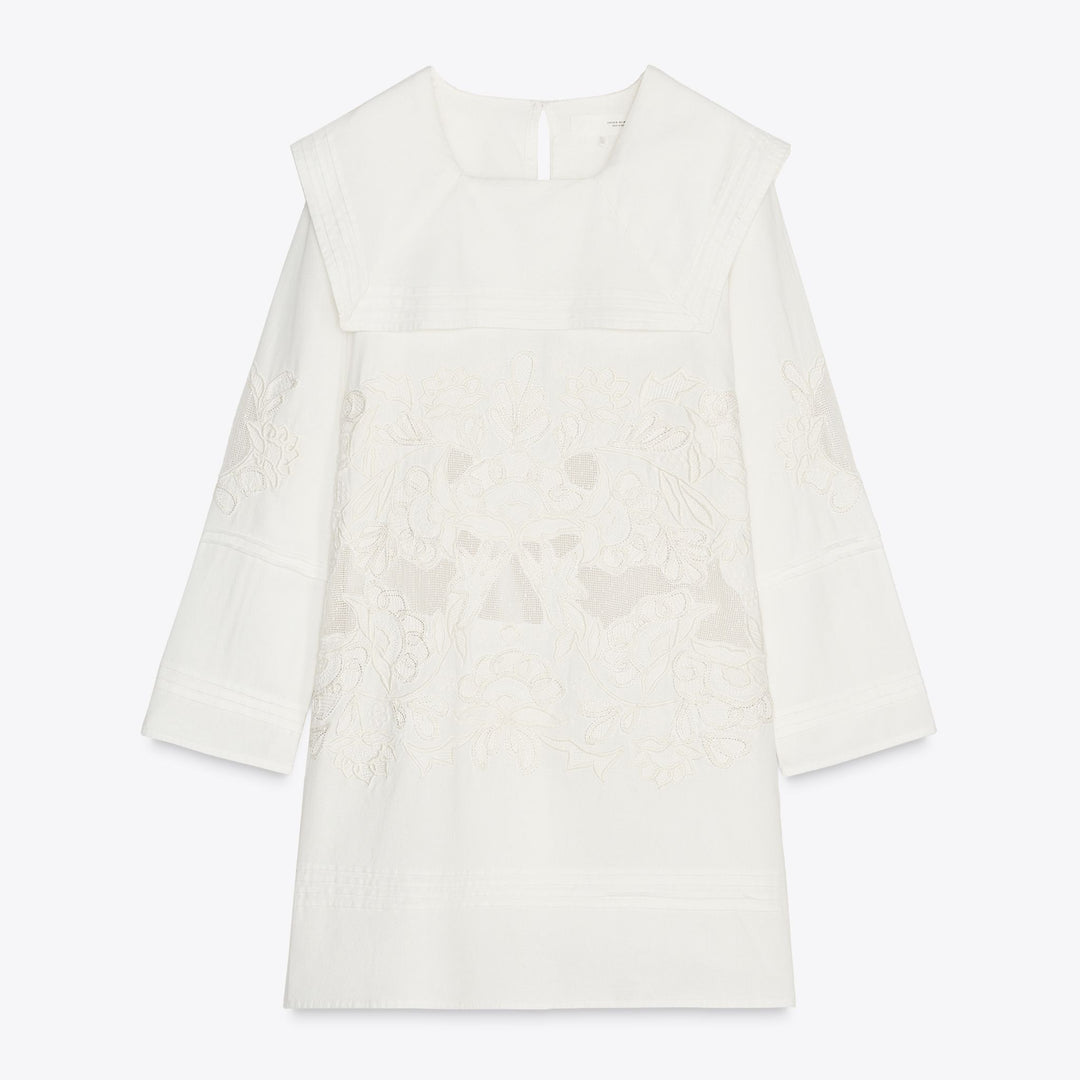 Moudda ZARA - Robe Mini - Marinière & Body Brodé - Tunisie 1