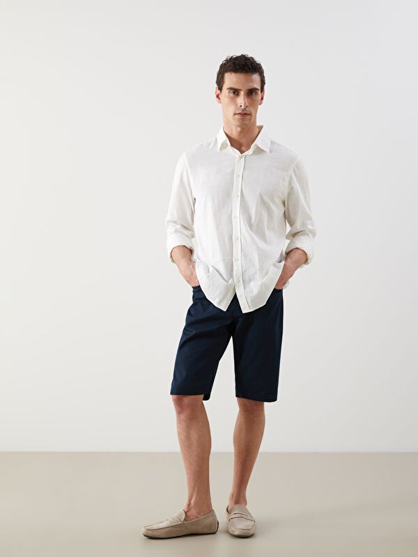 Moudda LC Waikiki - Short classique en tissu tissé pour Homme - Tunisie 1
