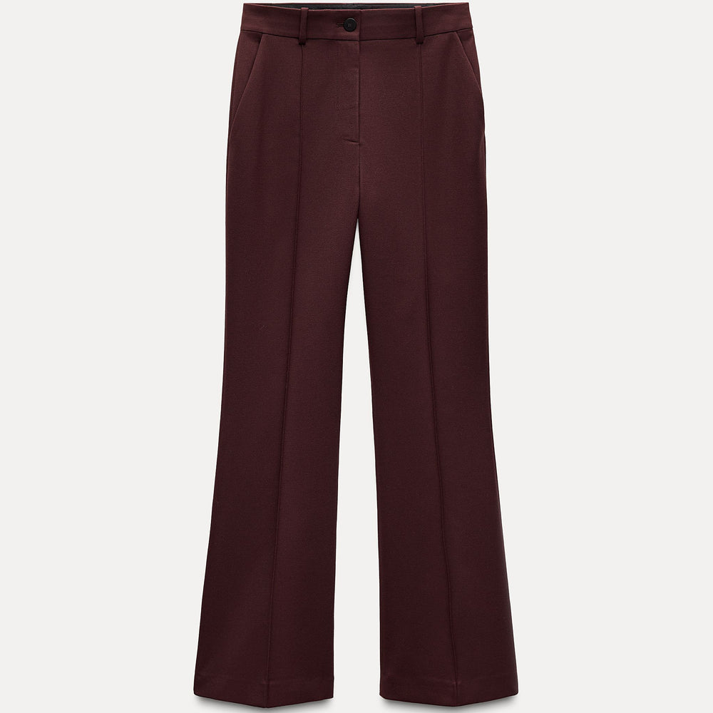 Moudda ZARA - Pantalon de Costume Évasé à Nervure - Tunisie 2