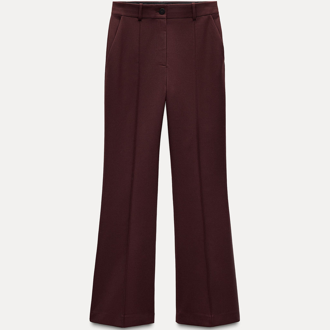 Moudda ZARA - Pantalon de Costume Évasé à Nervure - Tunisie 2
