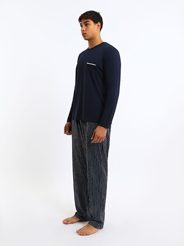 Moudda LC Waikiki - Ensemble pyjama jersey manches longues-pantalon - Tunisie 4