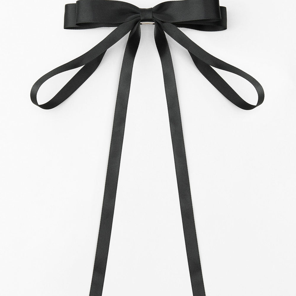 Moudda ZARA - Barrette à cheveux avec double laçage en satin - Tunisie 2