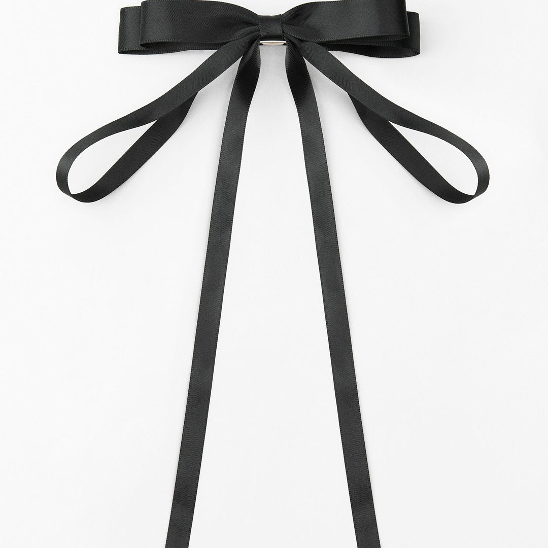 Moudda ZARA - Barrette à cheveux avec double laçage en satin - Tunisie 2